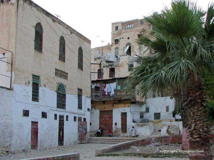 En la parte inferior Mellah, Fez - Marruecos