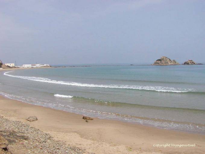 La playa paraíso Kala Iris 50 km de Alhucemas - Marruecos