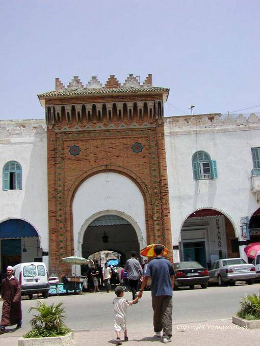 Puerta de la ciudad, Plaza de la Liberación, Larache - Marruecos