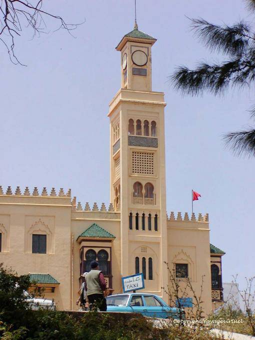 Palacio de estilo hispano-morisco, conservatorio de música, Larache - Marruecos