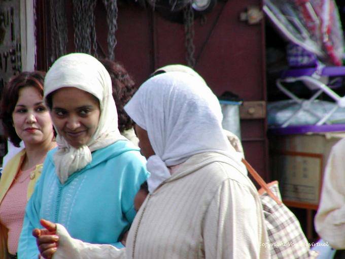 Por cierto, las mujeres Marrakchis, Marrakech - Marruecos