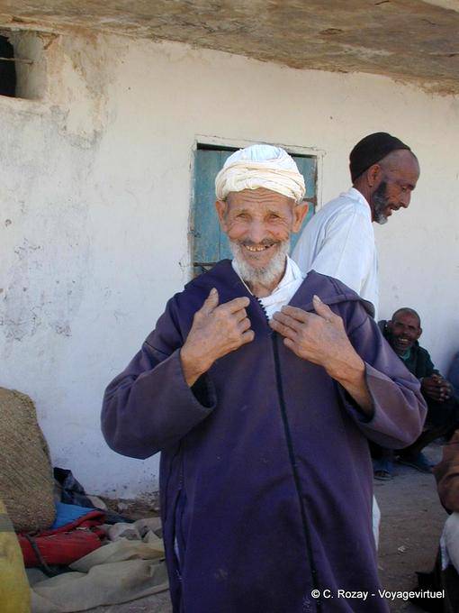 Momo, que soy yo, zoco de Bouzama - Marruecos