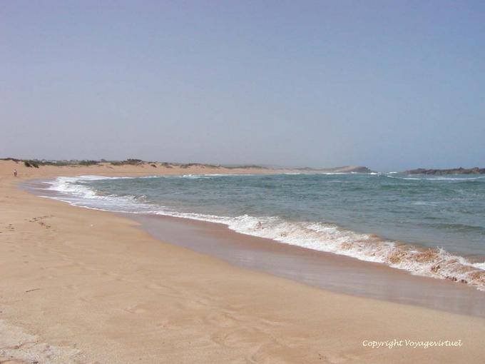 Playa Walidia en Océano Atlántico - Marruecos