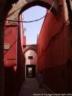 Sabor de la ciudad roja, Marrakech, Marruecos.
