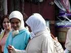 Por cierto, las mujeres Marrakchis, Marrakech, Marruecos.