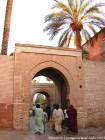 Pasaje a la Koutoubia, Marrakech, Marruecos.