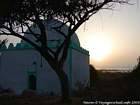 Un morabito al atardecer, Oualidia, Marruecos.