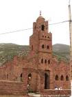 Piedra mezquita árabe de Ourika hacia Aghbalou Taljerft, Marruecos.