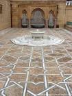 Fuente justo fuera del Mausoleo de Mohamed V, Rabat, Marruecos.