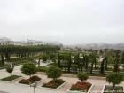 Rabat, el jardín alrededor del mausoleo Mohammed V, Marruecos.