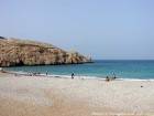 Belleza de la playa Calabonita, Al Hoceima, Marruecos.