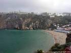 Vista a la ciudad y la playa Quemado, Al Hoceima, Marruecos.