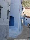 Descenso de las colinas circundantes, Chefchaouen, Marruecos.