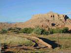 Ait Ben Haddou, vista desde la estrella fugaz, Marruecos.