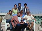 Los Chems del personal del hotel, (mayo de 2000), Boumalne Dades, Marruecos.