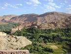 Gargantas del Dades, paisaje hacia Aït Ibriren, Marruecos.