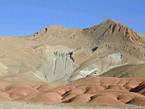 Dades geología coloridas, Marruecos.