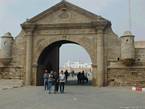 Puerta de la Marina, de Essaouira, Marruecos.