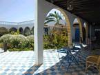 Essaouira, Dar Kenavo, vista desde los soportales del patio, Marruecos.