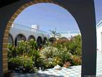Arco patio Dar Kenavo, Essaouira, Marruecos.