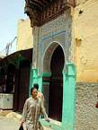 Puerta de la Historia en la Medina, Meknes, Marruecos.