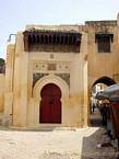 Vivienda en la esquina, Meknes, Marruecos.