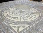 Casa de Orfeo, mosaico, Volubilis, Marruecos.