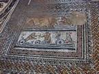 Mosaico de la casa de los fauvistas, Volubilis, Marruecos.
