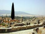 Paisaje, Volubilis, Marruecos.