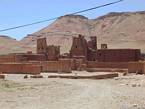 Un kasbah no renovada entre Tamgart (Tamdakhte) y Wawesmant, Marruecos.