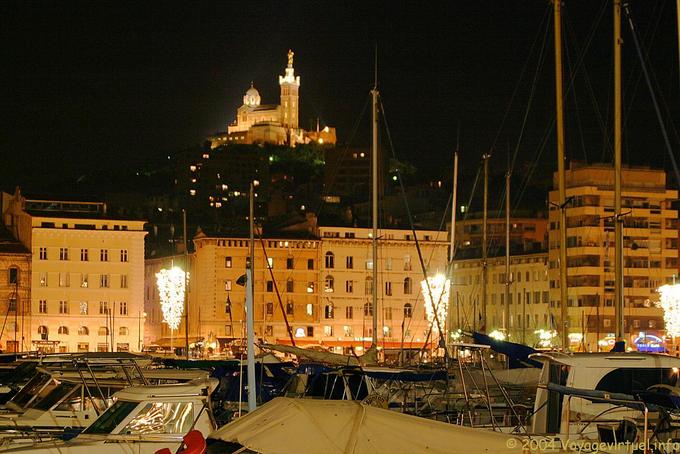 Las luces de Navidad, Marsella - Francia