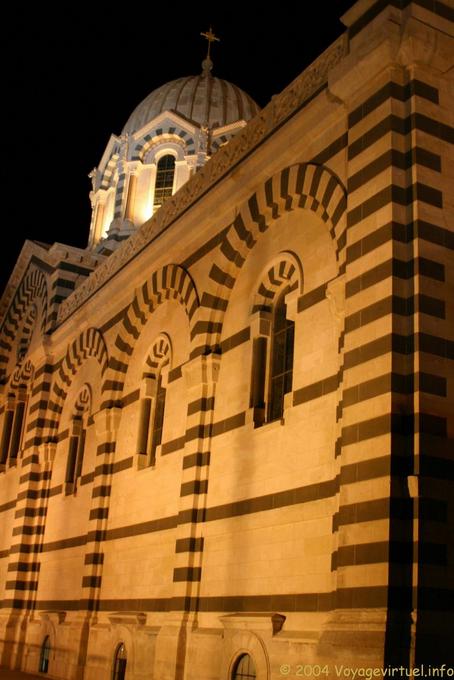 Neobizantino Notre-Dame de la Garde, Marsella - Francia