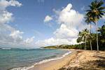 Playa en el Caravelle, Anse l'Etang, Martinica.