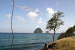 El Diamond Rock, Martinica.