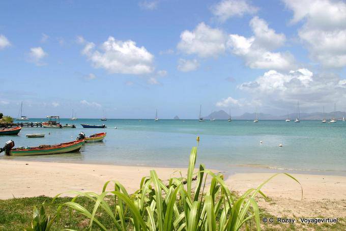 Playa de Anse Caritan, cerca de Sainte Anne - Martinica