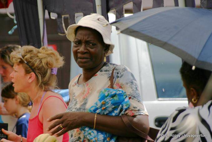 La mirada de una mujer aborigen - Martinica