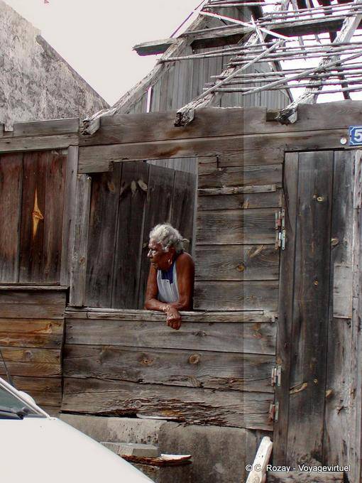 Una vieja casa en ruinas en Diamond - Martinica