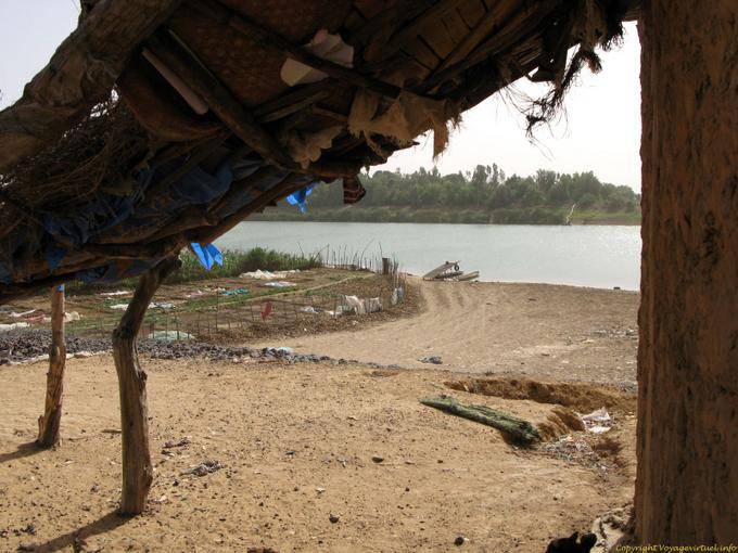 Boghé, llegó a Río Senegal, Mauritania