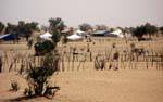Tienda de campaña, Camino Boutilimit a Boghé, Mauritania.