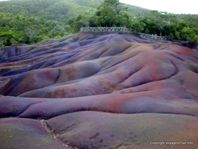 Tierras de Siete Colores, Chamarel, Mauricio.