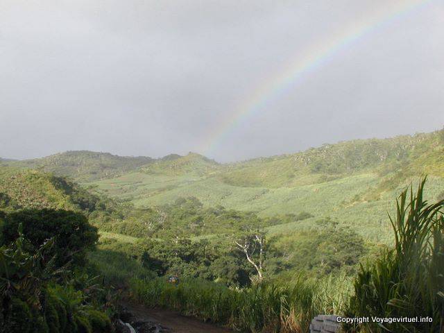 Cielo del arco iris, Mauricio.