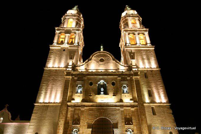 Campeche, Catedral de Nuestra Señora de la Inmaculada Concepción - Mexico