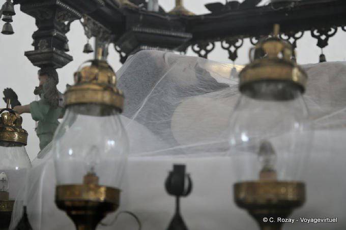 Cristo sudario Dentro de la catedral, Campeche - Mexico