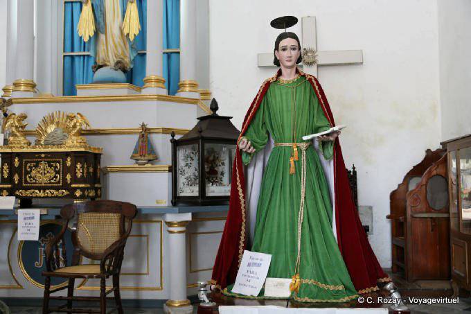 San Juan Evangelista, Museo de Arte Sacro, Catedral, Campeche - Mexico
