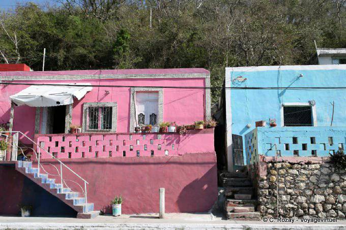 Chiapaneca casas, Campeche - Mexico