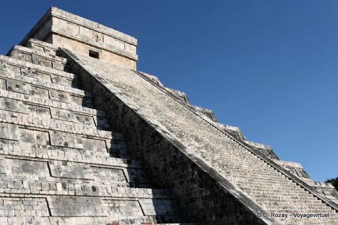 Escaleras de Kukulcán Templo Chichen Itza - Mexico