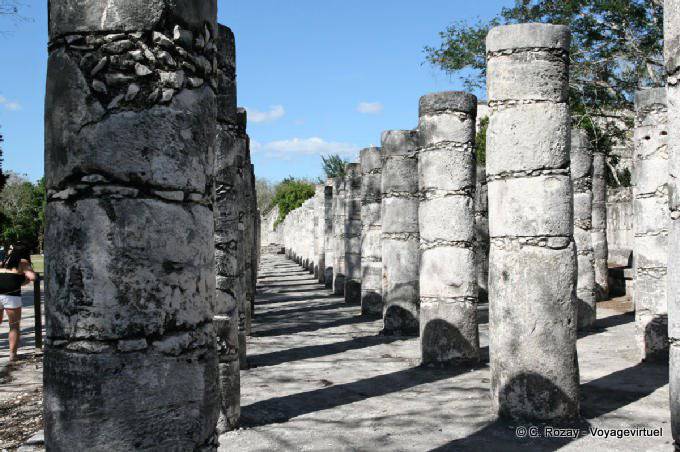 Lugar de las Mil Columnas, Chichen Itza - Mexico