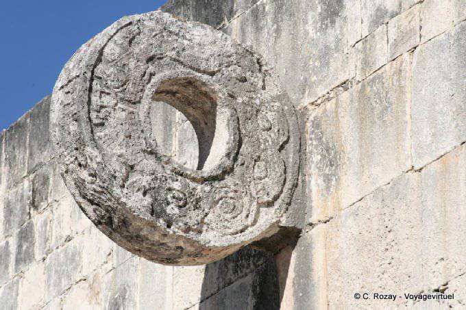 La Pelota Juego de Anillo, Chichen Itza - Mexico