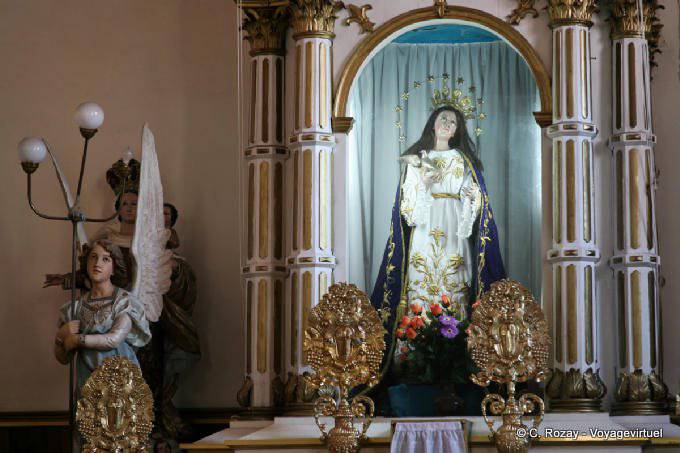 La Virgen y el ángel, Santo Domingo, Comitán - Mexico