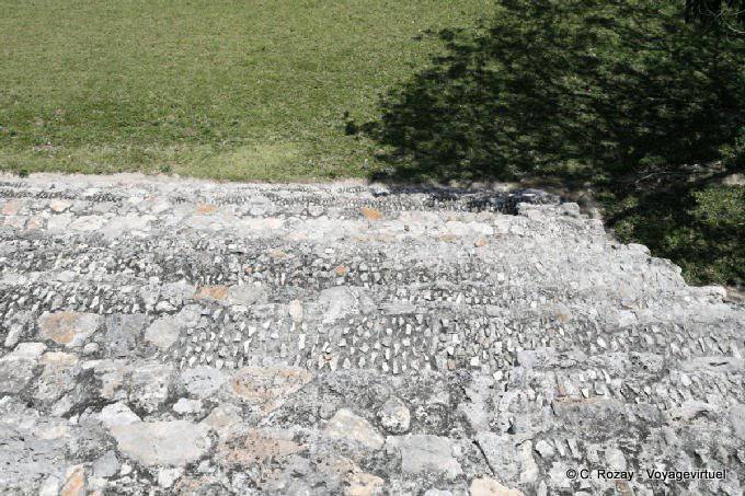 Los pasos de Nohochná, Edzná - Mexico